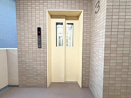 エレベーター完備のため荷物が多くなっても安心。