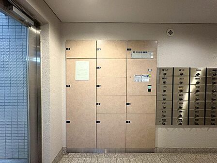郵便受けも、きちんと管理されています。
