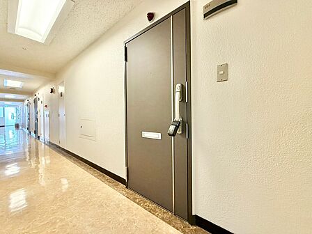 清潔感のある落ち着いた雰囲気の玄関です。