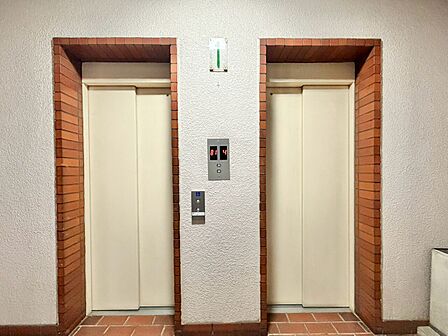 エレベーター完備のため荷物が多くなっても安心。