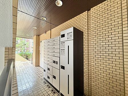 郵便受けも、きちんと管理されています。