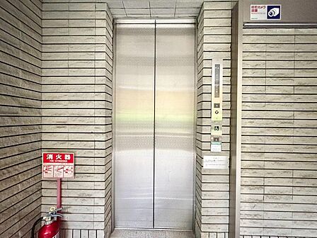 エレベーター完備のため荷物が多くなっても安心。