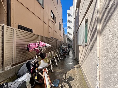 駐輪場も綺麗に整頓されています。※空き状況は都度ご確認下さい。