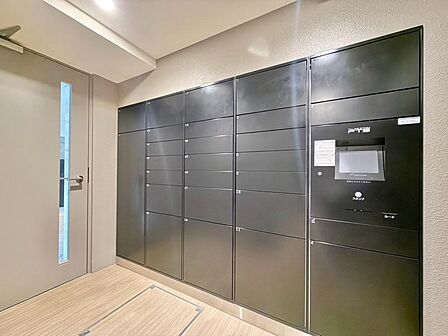 郵便受けも、きちんと管理されています。
