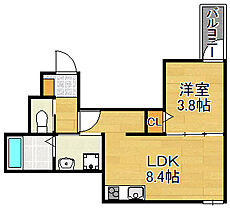 アーバン・コハマ  ｜ 大阪府大阪市住之江区粉浜2丁目（賃貸アパート1LDK・2階・29.37㎡） その2