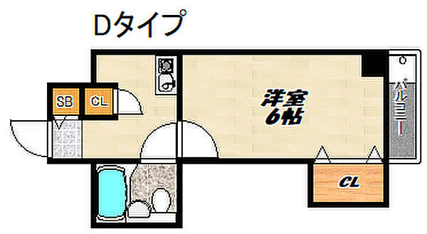 明星館 ｜大阪府大阪市西成区玉出中2丁目(賃貸マンション1K・3階・19.32㎡)の写真 その2