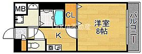 サンティール  ｜ 大阪府大阪市住吉区我孫子5丁目（賃貸マンション1K・5階・25.68㎡） その2