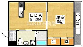 ブランカ住吉  ｜ 大阪府大阪市住吉区苅田2丁目（賃貸マンション1LDK・3階・38.40㎡） その2