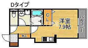 セジュールたまで  ｜ 大阪府大阪市西成区玉出中2丁目（賃貸アパート1R・1階・25.39㎡） その2