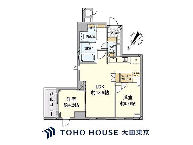 間取り オープンレジデンシア銀座築地 11階/-