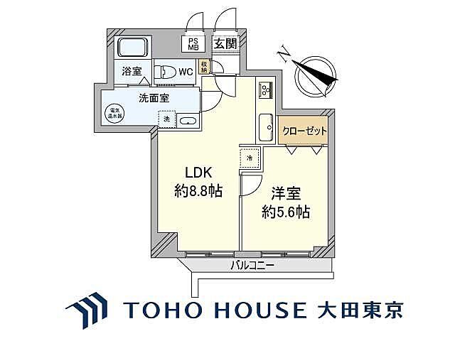 間取り パレ・ドール日本橋 3階/313