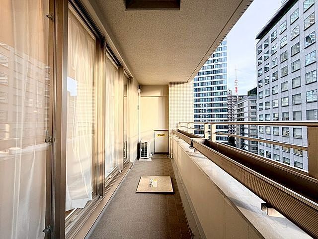 バルコニー 麻布市兵衛町ホームズ 8階/-