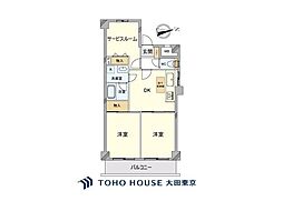 間取図画像 2SDK