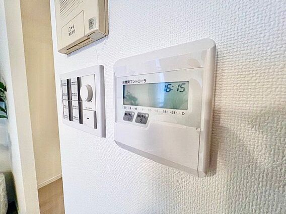 床暖房付き。冬...