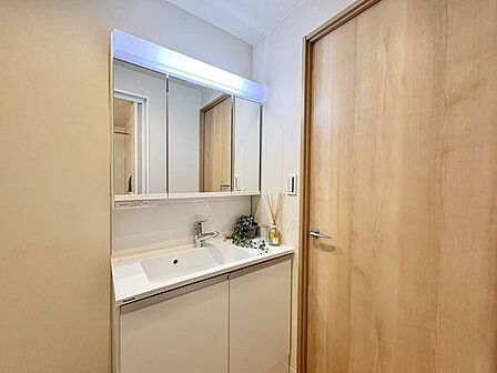 1日の始まりと終わりを心地よく演出してくれる、パウダールーム。心地よいリフレッシュ空間です。