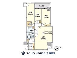 アルト・T 3LDKの間取図画像