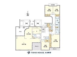 グランフォルム大田中央 4LDKの間取図画像