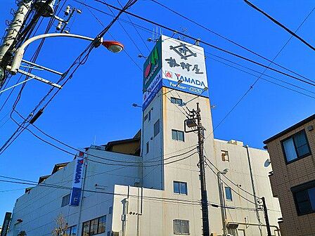 ヤマダデンキテックランド武蔵中原店 1100m