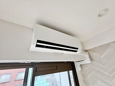 エアコン設置済み!入居時から快適にお過ごしいただけます。