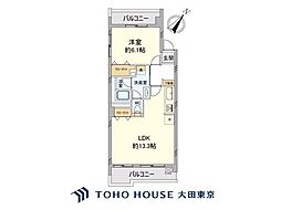葛西第4ウィーンハイツ 1LDKの間取図画像