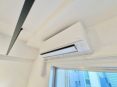 エアコン設置済み!入居時から快適にお過ごしいただけます。