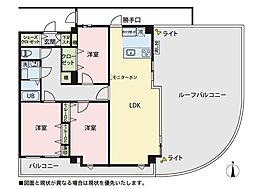 グランドメルシー北原台 3LDKの間取図画像