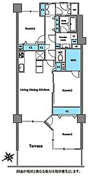 コスモ小竹向原メユール 3LDKの間取図画像