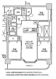 レクセルガーデン朝霞台 3LDKの間取図画像