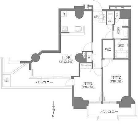 12階部分につき陽当たり・眺望・通風良好◎新規リフォーム済の綺麗なお部屋で新生活をスタートできます。