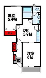 ニュークレコートA 1階