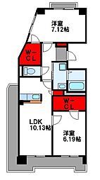 ピエスラルジュ 4階/401
