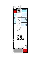 クレイノプレゾン 2階/204