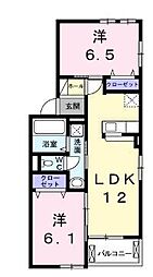 フロール橘II 2階