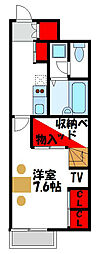 レオパレスルミエール内橋 1階