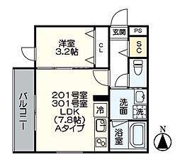 JR香椎線 和白駅 徒歩10分 2階/-