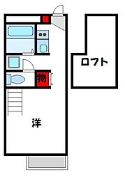レオパレス空港南 1階/104