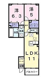 サクラガーデン 1階/104