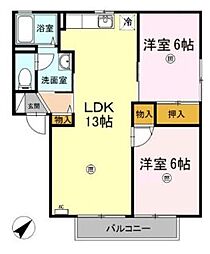 シュトラーレンA棟 2階