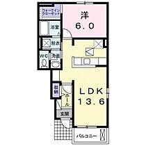 モンリーブル　III 104 ｜ 鳥取県米子市両三柳（賃貸アパート1LDK・1階・46.06㎡） その2