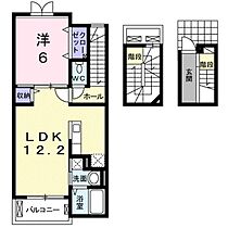 鳥取県米子市旗ヶ崎 7丁目（賃貸アパート1LDK・3階・52.99㎡） その2