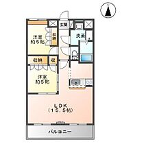 鳥取県米子市観音寺新町 4丁目（賃貸マンション2LDK・3階・57.33㎡） その2