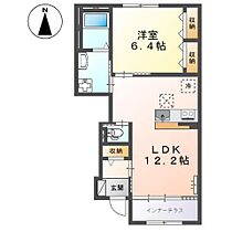 アルシオン  ｜ 鳥取県米子市淀江町佐陀（賃貸アパート1LDK・1階・49.29㎡） その2