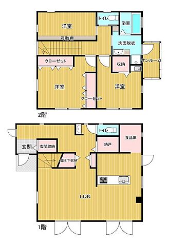 間取り 西伯郡伯耆町丸山