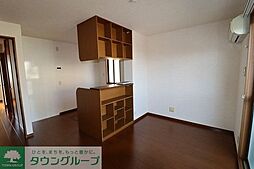 京成松戸線 みのり台駅 徒歩9分の賃貸アパート 1階2LDKのリビング/ダイニング