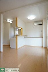 JR常磐線 馬橋駅 徒歩10分の賃貸アパート 2階1LDKのリビング/ダイニング