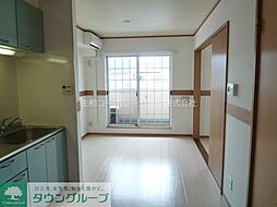 京成松戸線 五香駅 徒歩24分の賃貸アパート 2階2SDKのリビング/ダイニング