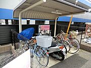 屋根付き駐輪場