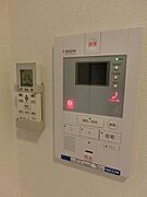 モニター付きインターホン完備です