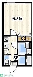 GranSugar  YACHIYO 1Kの間取図画像