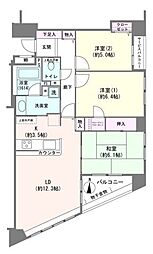 レーベンハイム別所沼公園PROUDIE 3LDKの間取図画像